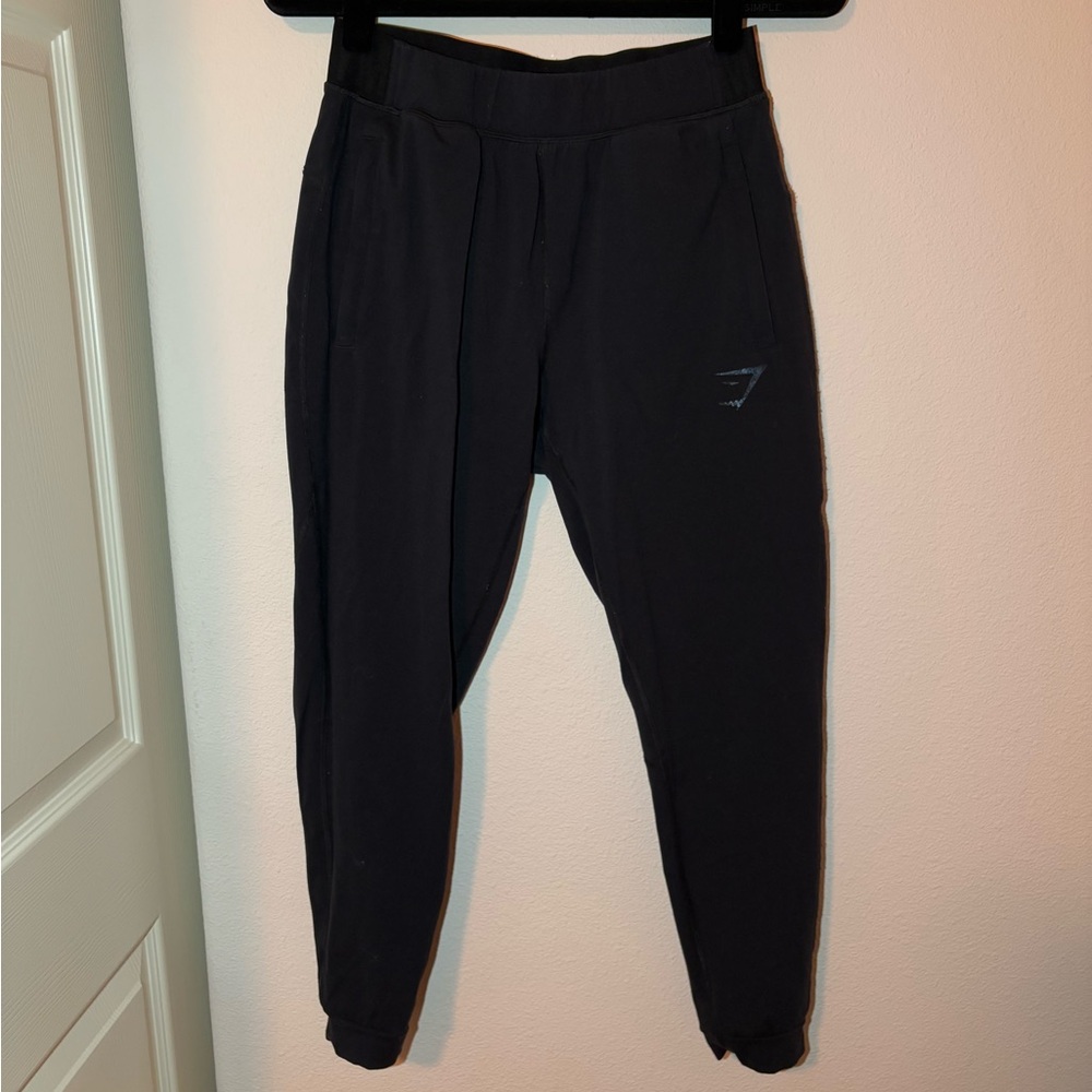 Gymshark black joggers size small